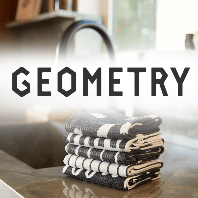 Shop CDA Gourmet's collection of premium tea towels by Geometry.