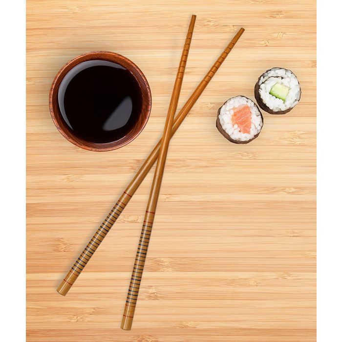 Helen's Asian Kitchen Silk-Wrapped Chopsticks 5 Pairs 781723970268 Kitchen Tools CDA Gourmet asian 2