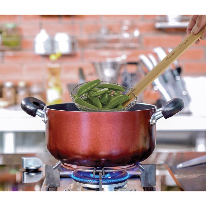 Helen's Asian Kitchen Spider Skimmer 7" Stainless Steel 781723970121 Kitchen Tools CDA Gourmet asian 3