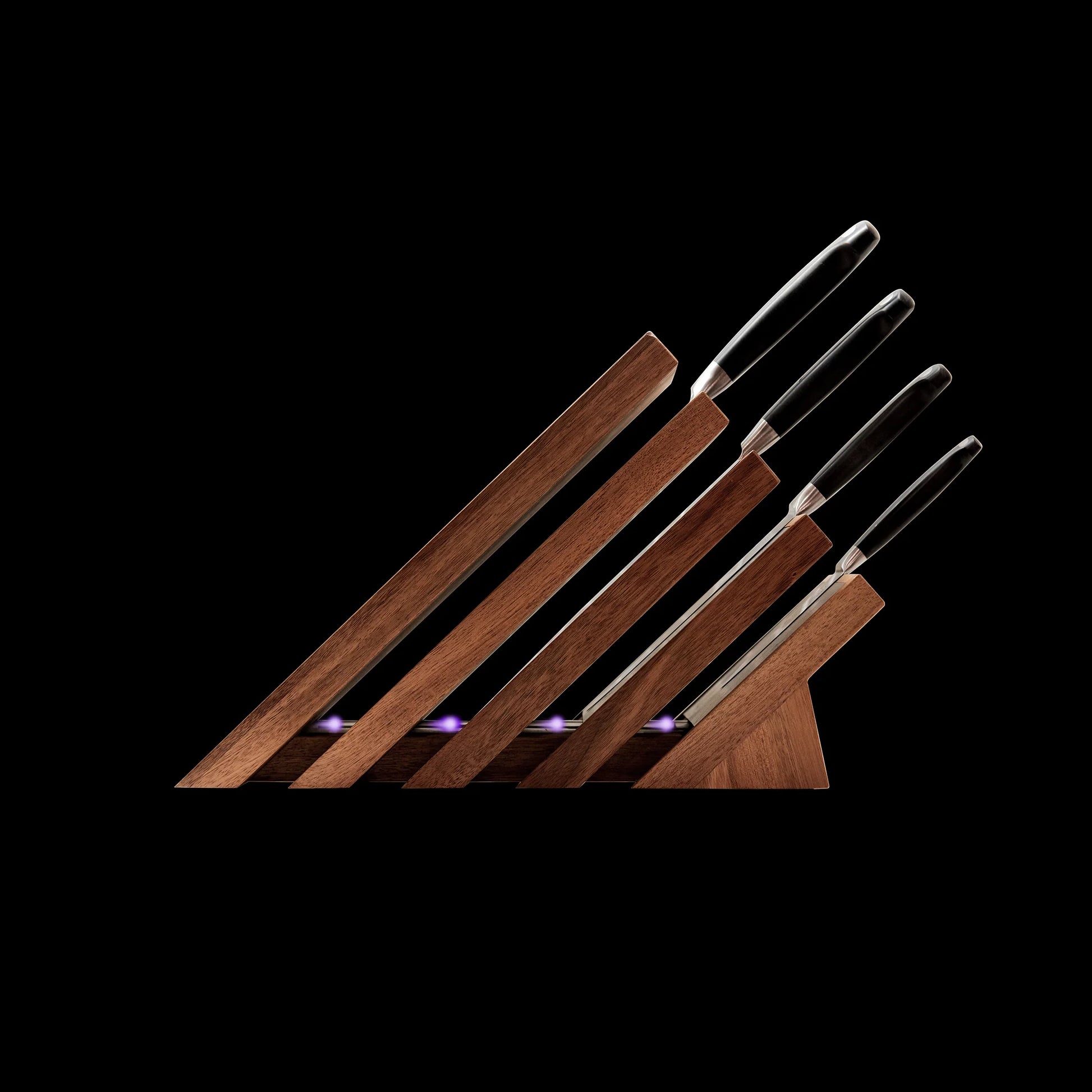 Messermeister Next Level Magnetic Knife Block - UV Light 098872565222 Cutlery CDA Gourmet knife knife block 2