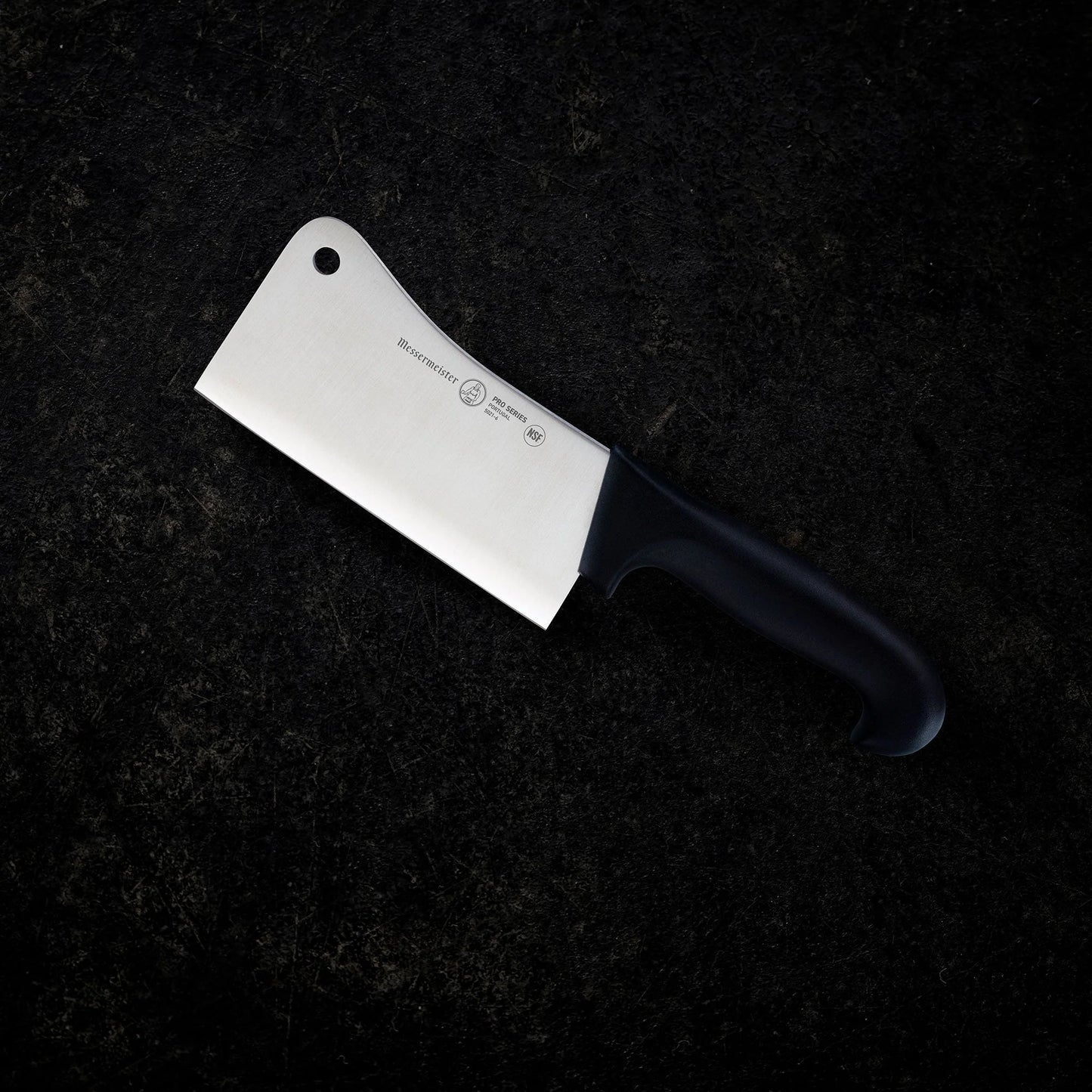 Messermeister Pro Series Heavy Meat Cleaver - 7 Inch 098872502272 Cutlery CDA Gourmet Cleaver Heavy 5
