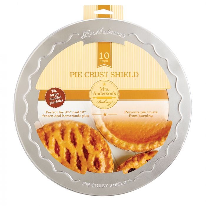 Mrs. Anderson’s Baking Baking Pie Crust Shield 10" 781723109095 Baking Accessories CDA Gourmet Baking pie 1