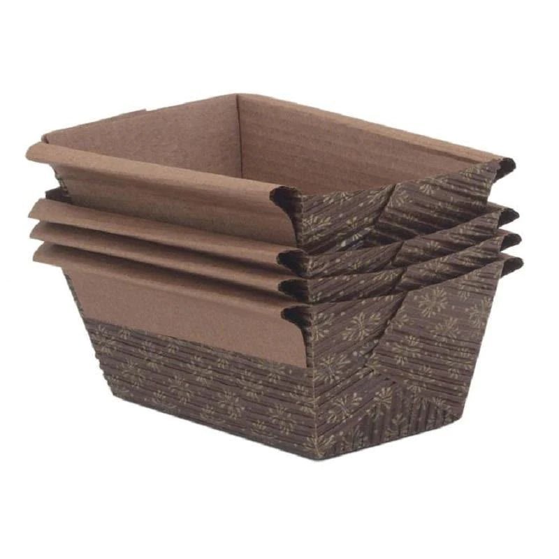 Regency Wraps Disposable Loaf Pan Set of 4 Quarter Pound Loaf Pans 080988555501 Baking Accessories CDA Gourmet Baking Bread 1