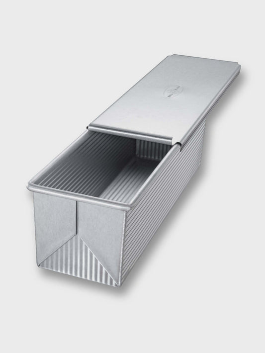 USA Pan Large Pullman Loaf Pan with Cover 13" 894892001821 Bakeware CDA Gourmet bakeware Bread 1