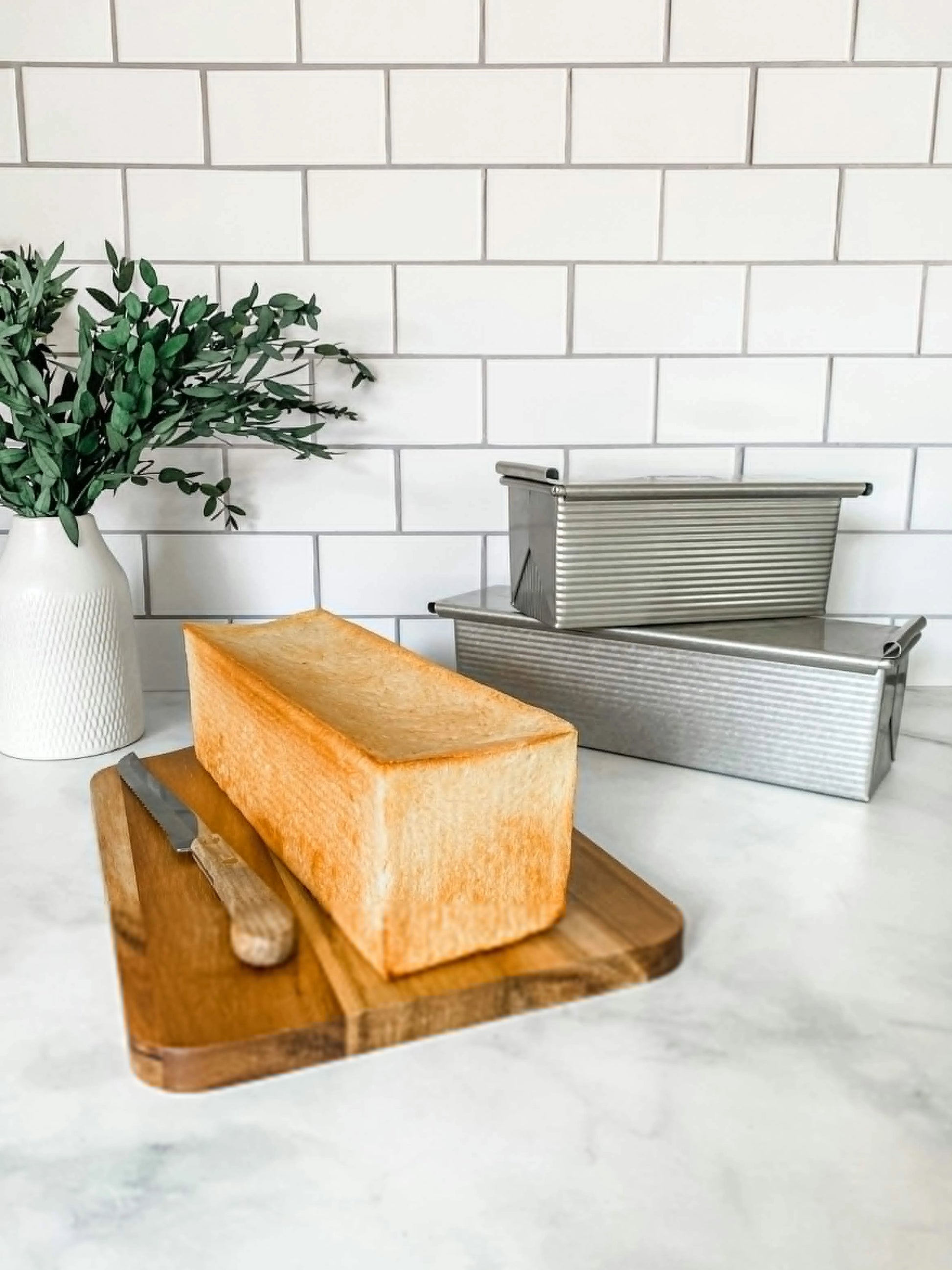 USA Pan Large Pullman Loaf Pan with Cover 13" 894892001821 Bakeware CDA Gourmet bakeware Bread 2