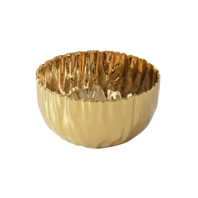 Mascali D' Oro Gold Medium Bowl
