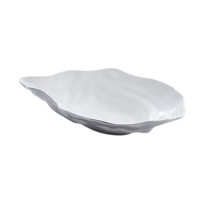 Medium Porcelain Oyster Bowl