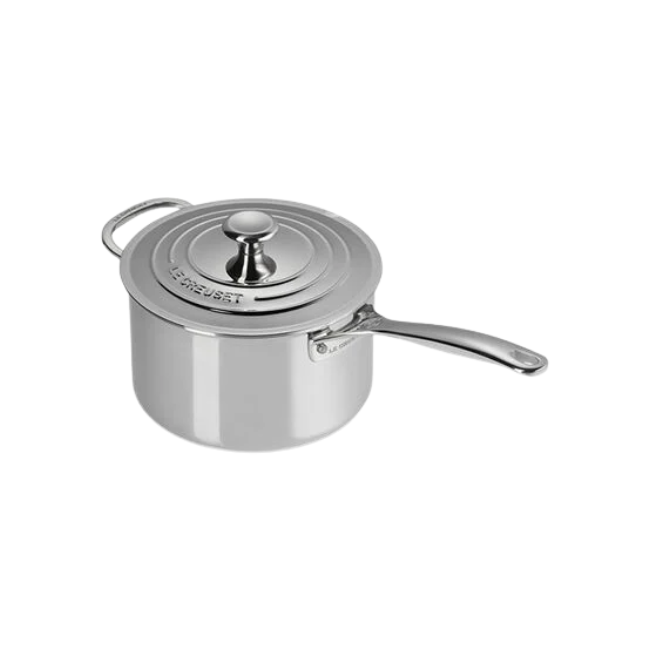 Signature Stainless Steel Saucepan - 4 QT