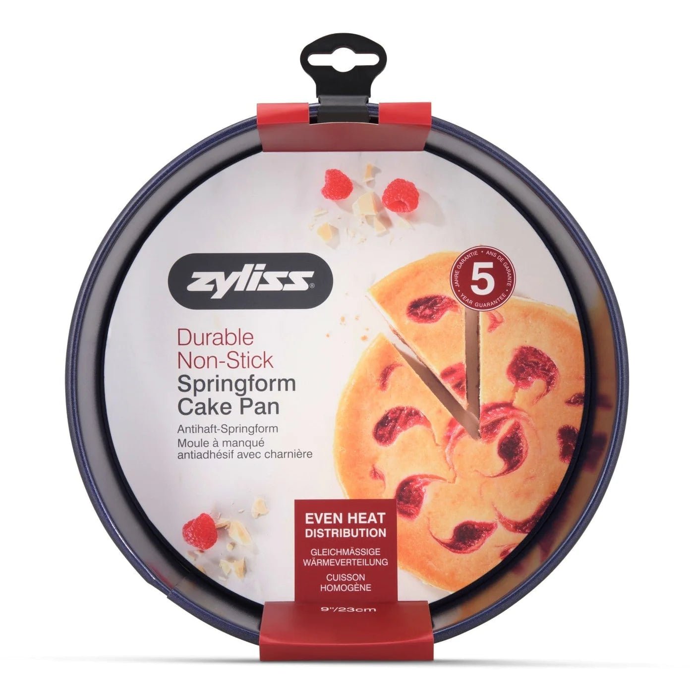 Zyliss Springform Cake Pan 9" 5011268834820 Bakeware CDA Gourmet bakeware cake pan 5
