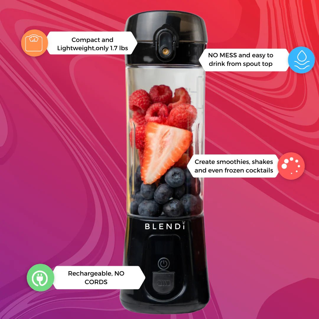 Blendi Pro+ Portable Blender (17oz) 669818929592 Handheld Electrics CDA Gourmet blender Blendi 3