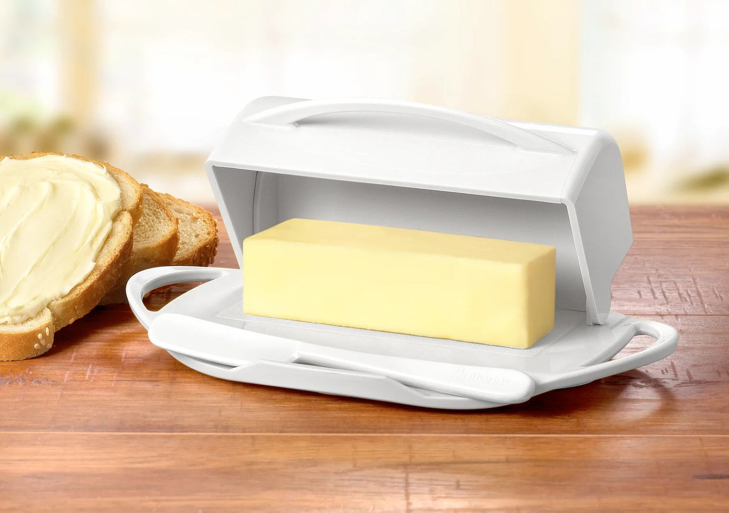 Butterie Butterie Butter Dish 853969006152 Kitchen Accessories CDA Gourmet Aqua Butter 5