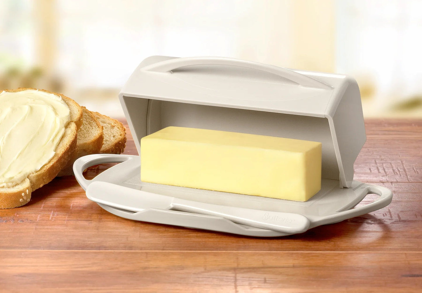 Butterie Butterie Butter Dish 853969006152 Kitchen Accessories CDA Gourmet Aqua Butter 3