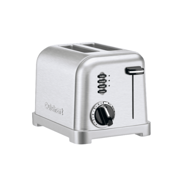 Cuisinart Metal Classic Toaster - 2 Slice 086279170736 Electrics CDA Gourmet Classic Cuisinart 1