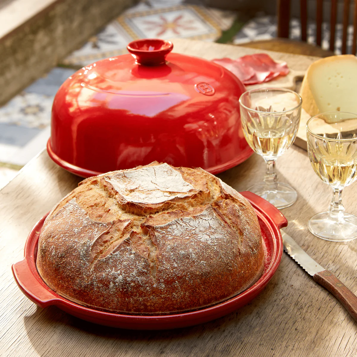 Emile Henry Bread Cloche 11442 Ceramic Bakeware CDA Gourmet Bread Cloche 3