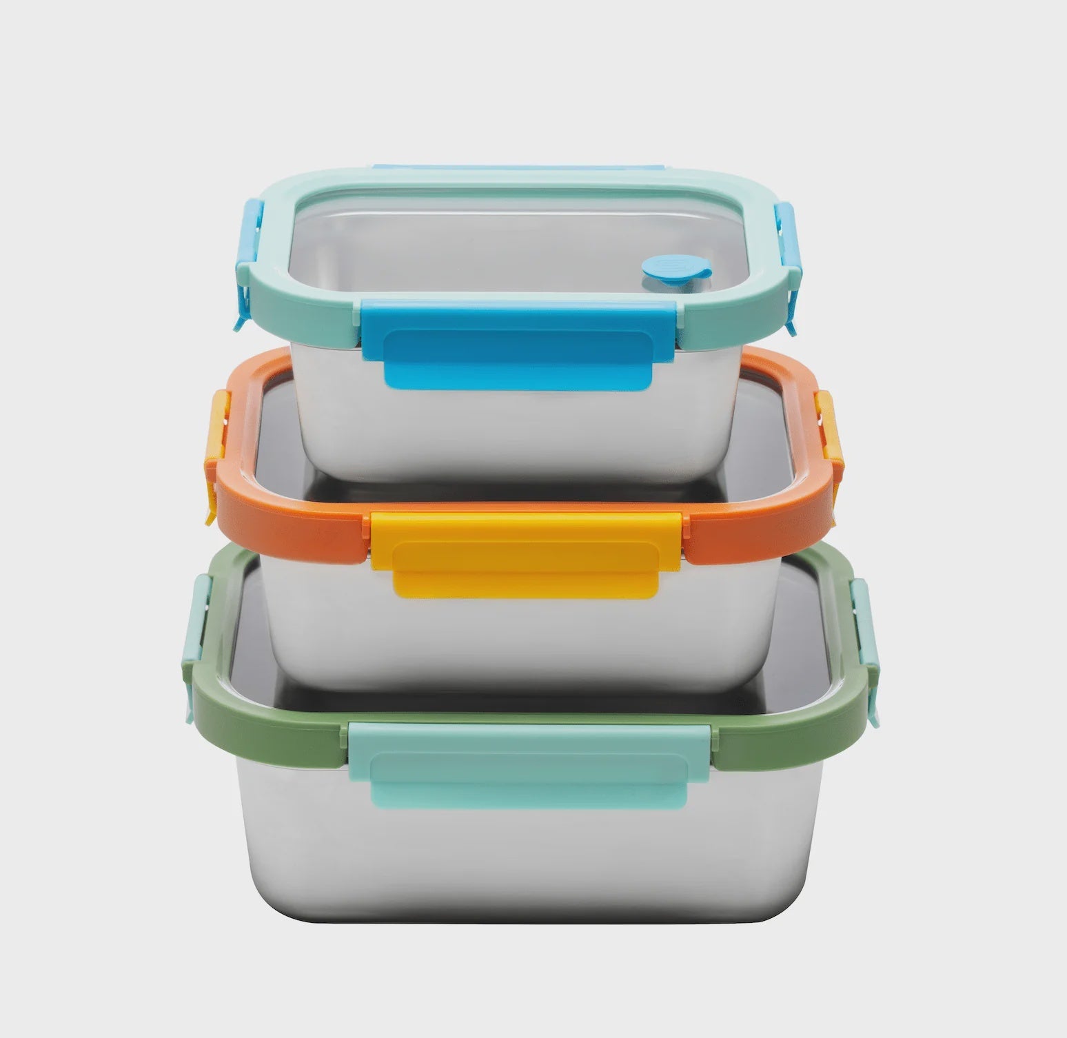 Microwave Safe Stainless Steel Containers With Glass Lids