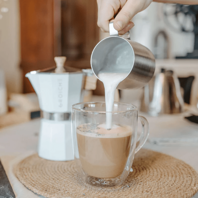 Grosche Cyprus Mug - Double Wall Glass - 16 oz 721762492253 Coffee CDA Gourmet Cyprus double walled 3