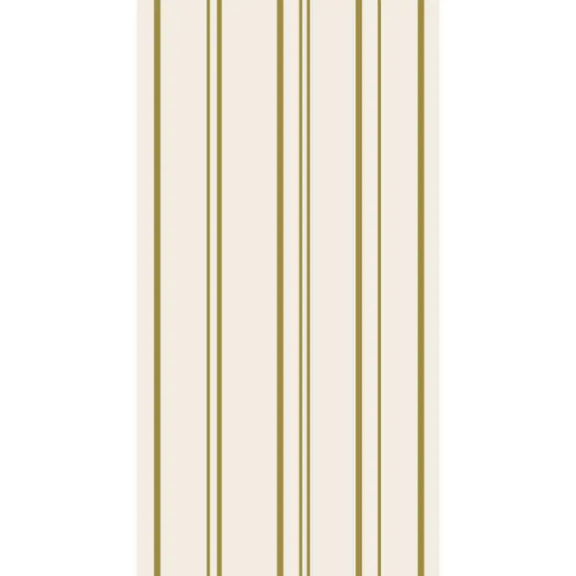 Hester & Cook Antique gold Stripe Guest Napkin 805843165653 Christmas CDA Gourmet Antique Gold 1