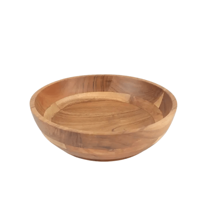 India Handicrafts Wooden Serving Bowl 7111734754618 Serving Items CDA Gourmet Bowl India Handicrafts 1