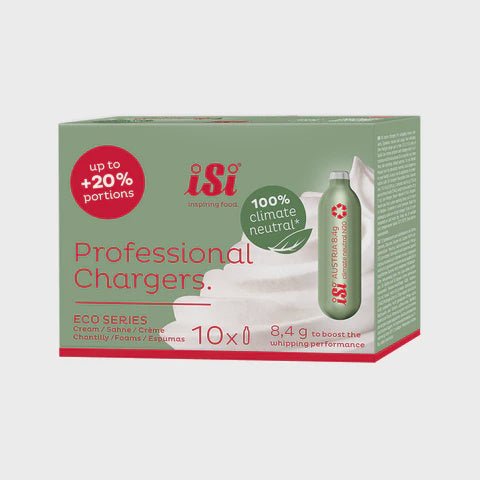 iSi Eco Series N2O Professional Chargers 10 Pack 9002377007072 Kitchen Accessories CDA Gourmet Chargers Eco Series 1