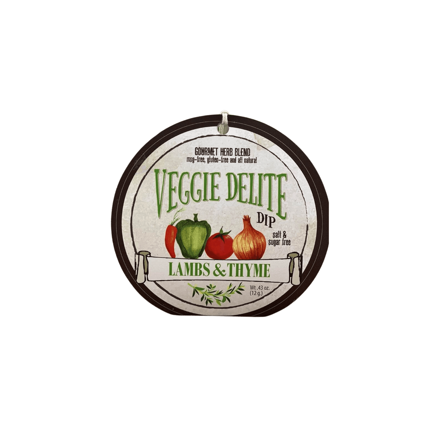 Lambs & Thyme Veggie Delite Dip 858865006008 Dip Mixes CDA Gourmet and Dips Carmie's Kitchen 1