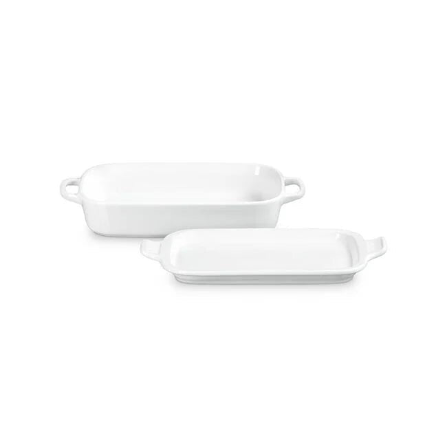 Le Creuset Rectangular Dish with Platter Lid 630870181440 Cookware CDA Gourmet bakeware Le Creuset 4