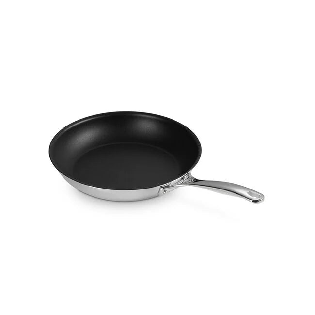 Le Creuset Signature Stainless Steel Non - stick Fry Pan - 10 Inch 630870131353 Le Creuset CDA Gourmet Fry Pan Le Creuset 1
