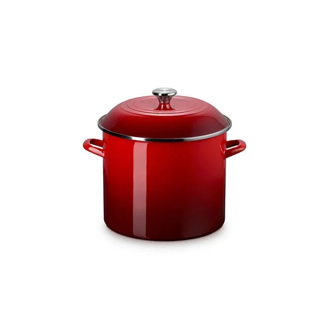 Le Creuset Stockpot - 10 Qt 630870256445 Cookware CDA Gourmet Cerise Cookware 3