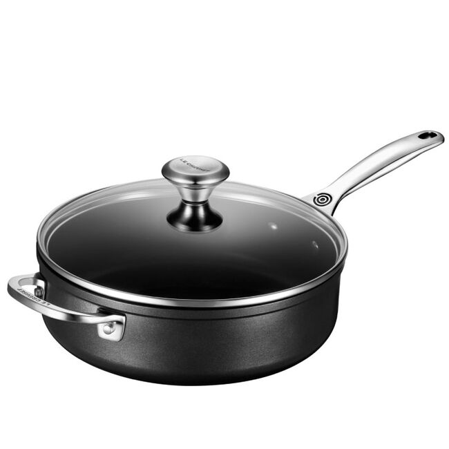 Le Creuset Toughened NS Pro Round Saute Pan with Glass Lid - 4.25 QT 630870273398 Cookware CDA Gourmet Cookware Le Creuset 1