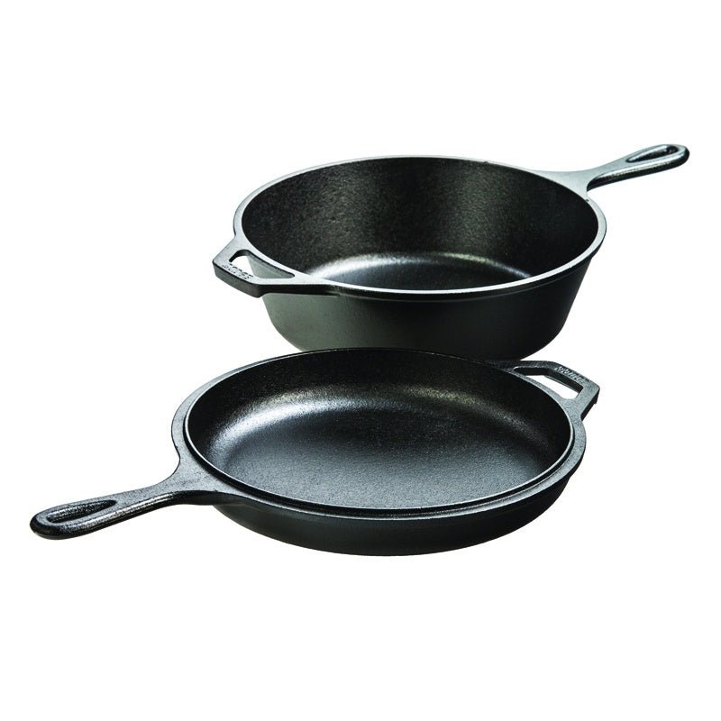 Lodge 3.2 Qt Combo Cooker 075536353005 Cookware CDA Gourmet cast iron Combo Cooker 1