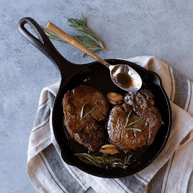 Lodge 8 Inch Cast Iron Chef Style Skillet 075536345147 Cookware CDA Gourmet 8 Inch cast iron 2