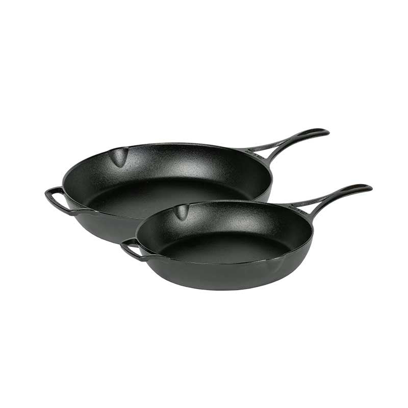 Lodge Lodge Blacklock Triple Seasoned Skllet Set 075536850320 Cookware CDA Gourmet 10 Inch 12 Inch 1