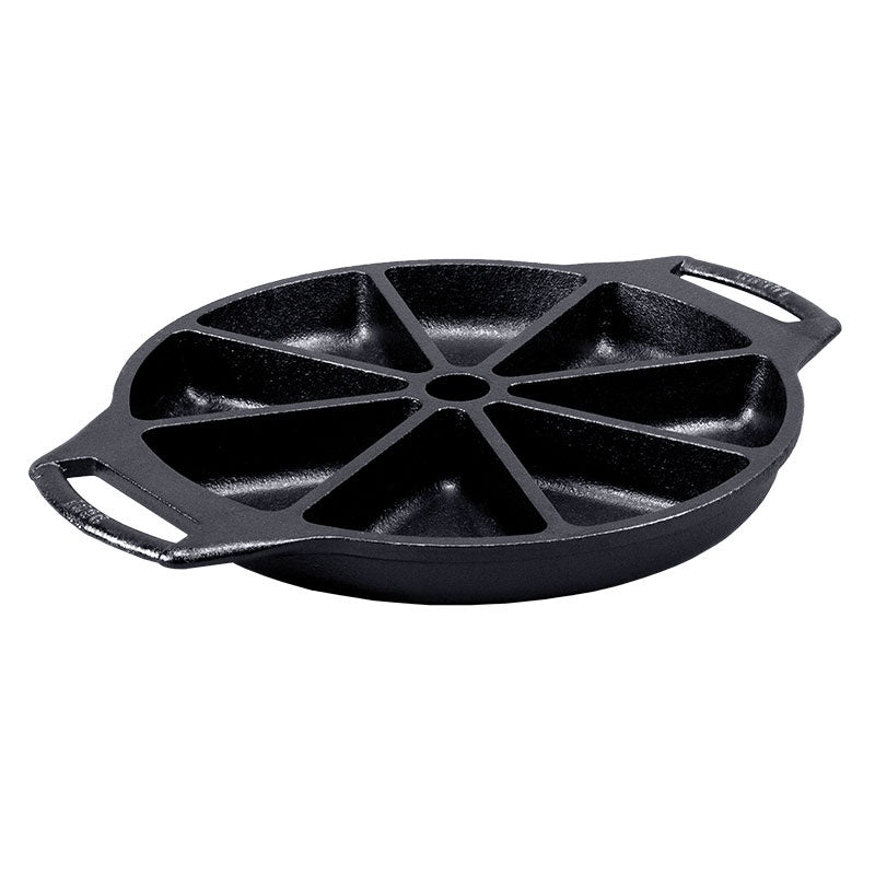 Lodge Lodge Seasoned Wedge Pan 075536374079 Cookware CDA Gourmet cast iron Cookware 1