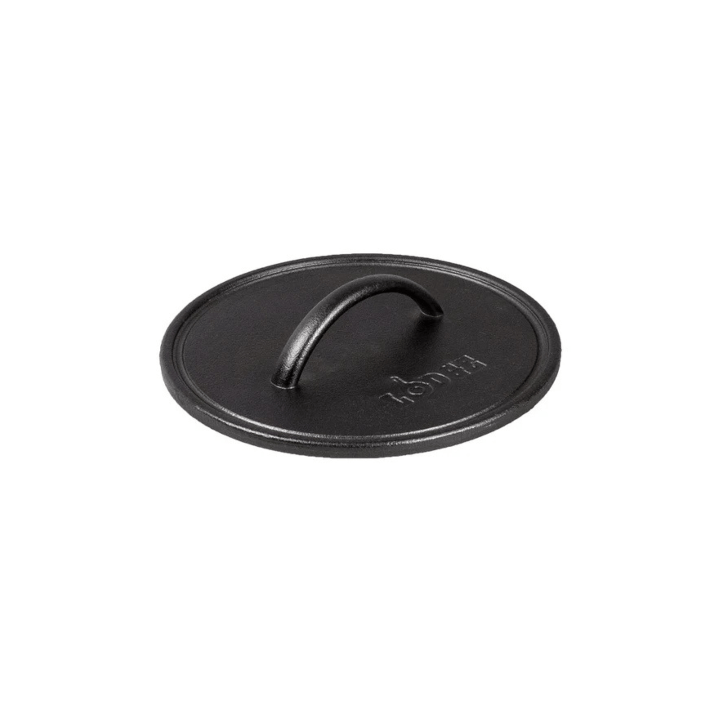 Lodge Seasoned Cast Iron Round Grill Press 075536336015 Cookware CDA Gourmet Cookware Flat 1