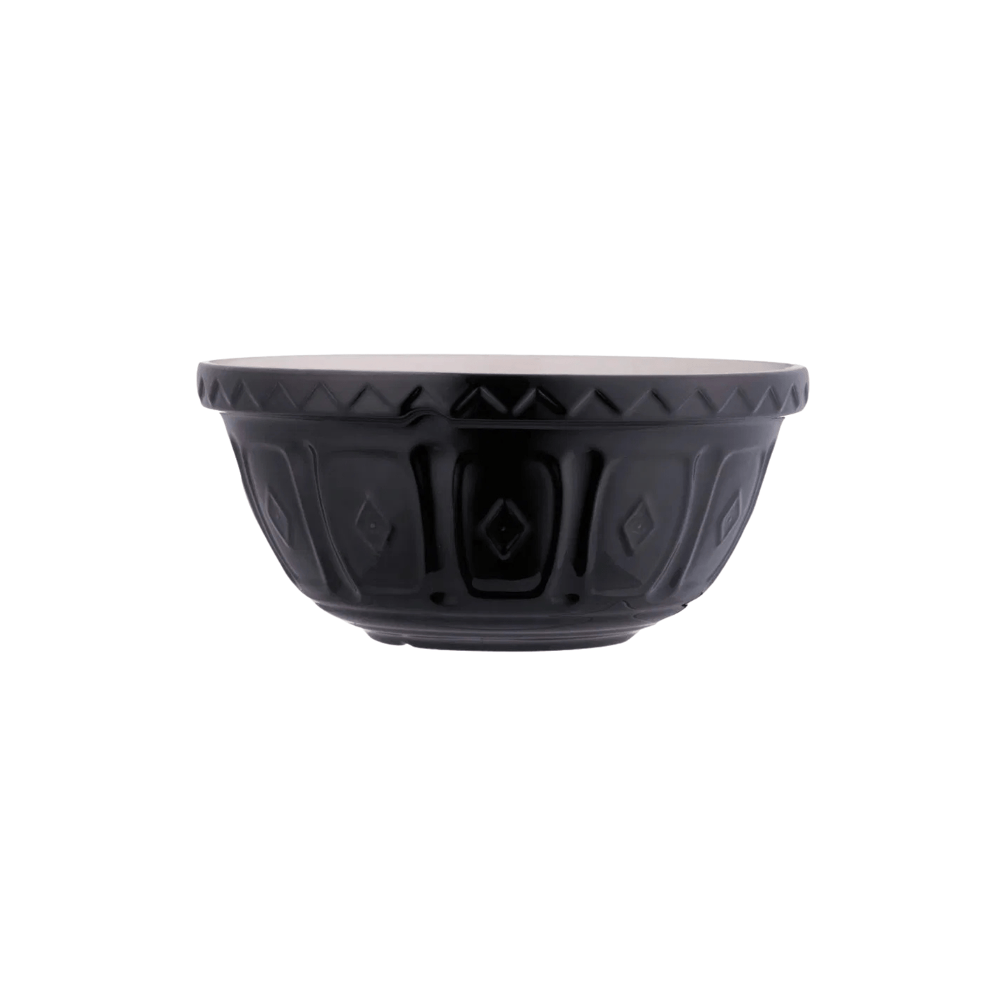 Mason Cash Color Mix Mixing Bowl - 4.25 Qt/4 L - Black 5010853292632 Ceramic Tableware CDA Gourmet Black Color Mix 1