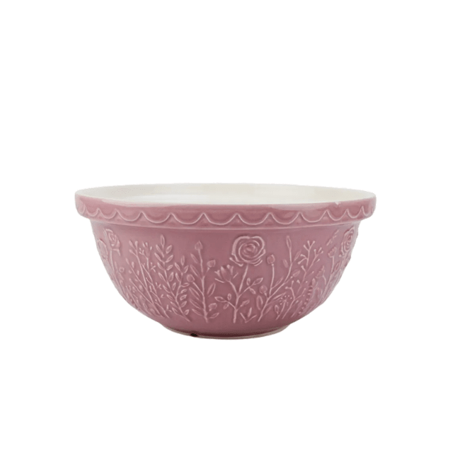 Mason Cash In The Meadow Rose Pink Mixing Bowl - 4.25 Qt/4L 5010853290164 Ceramic Tableware CDA Gourmet In the meadow Mason Cash 1