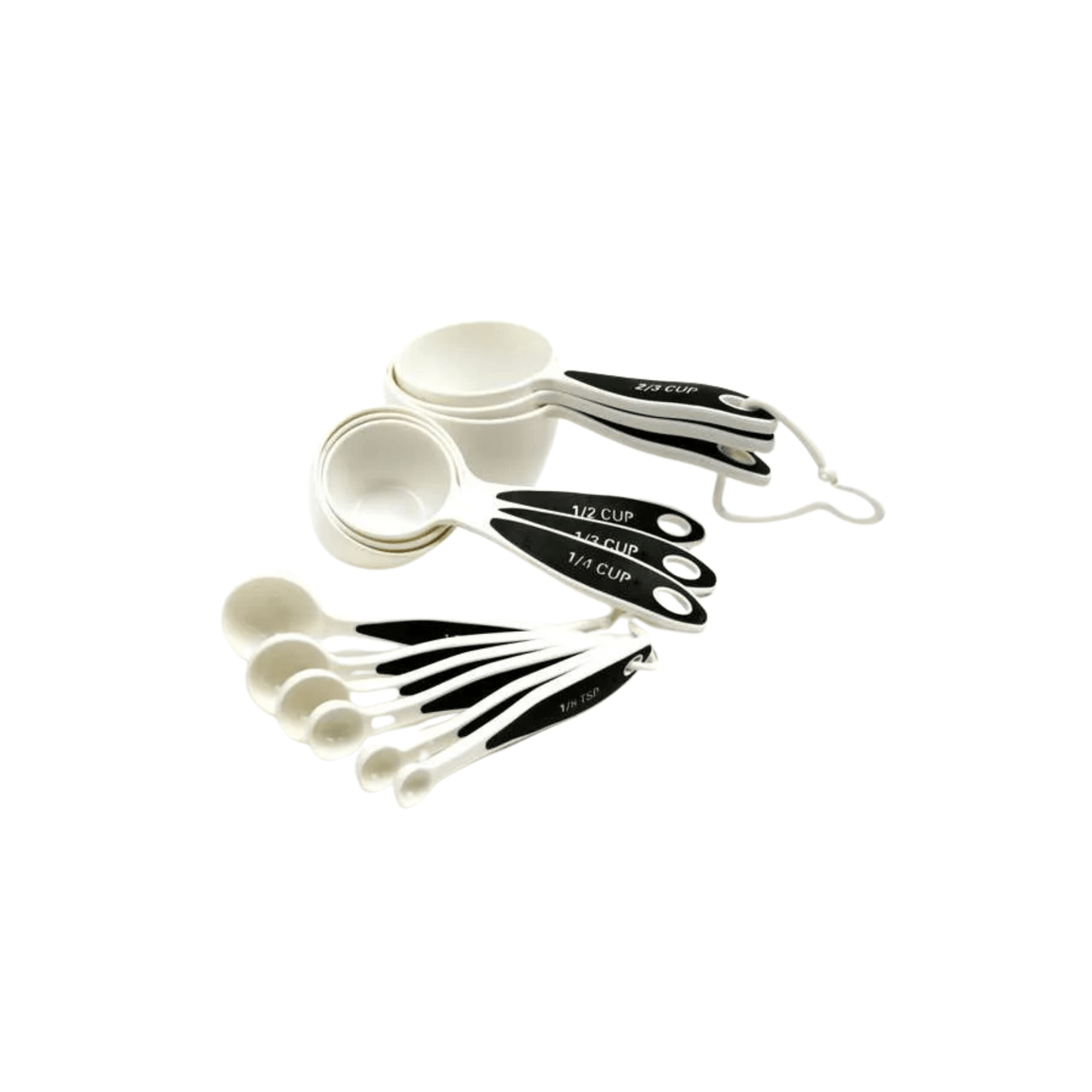 Norpro Measuring Cups and Spoons - 12 Piece Set 028901030421 Kitchen Tools & Utensils CDA Gourmet Cups Gadgets and Utensils 1