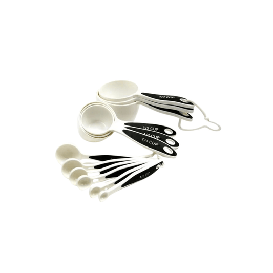 Norpro Measuring Cups and Spoons - 12 Piece Set 028901030421 Kitchen Tools & Utensils CDA Gourmet Cups Gadgets and Utensils 1