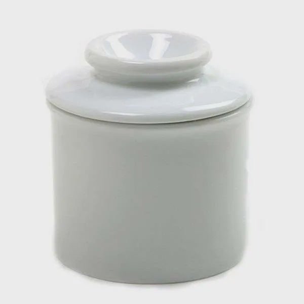 Norpro White Porcelain Butter Keeper 028901002916 Kitchen Accessories CDA Gourmet Butter Gadgets and Utensils 1