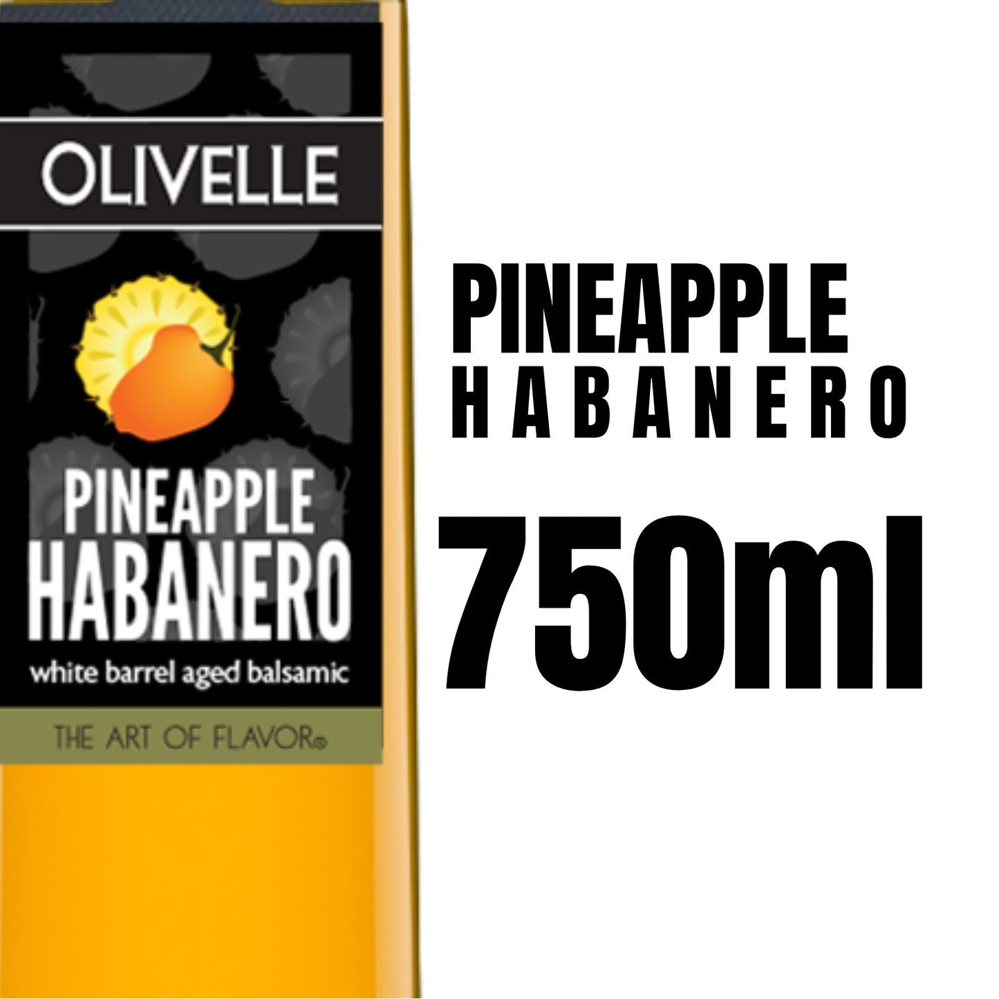 Olivelle Pineapple Habanero - 750ML 10654 Olivelle Oil and Vinegar CDA Gourmet 750ml Balsamic 2