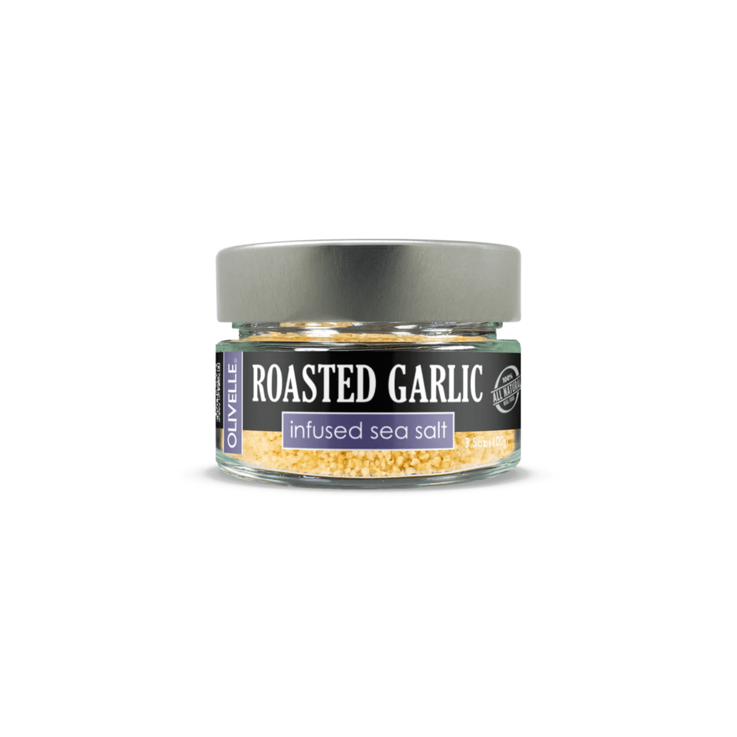 Olivelle Roasted Garlic Infused Sea Salt 859319002164 Olivelle Not O and V CDA Gourmet Blend Dried 1