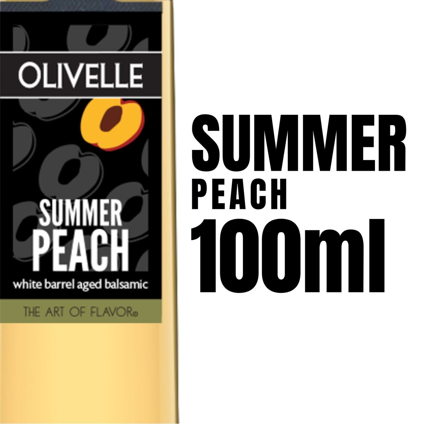 Olivelle Summer Peach - 100ML 10663 Olivelle Oil and Vinegar CDA Gourmet 100ml Balsamic 2
