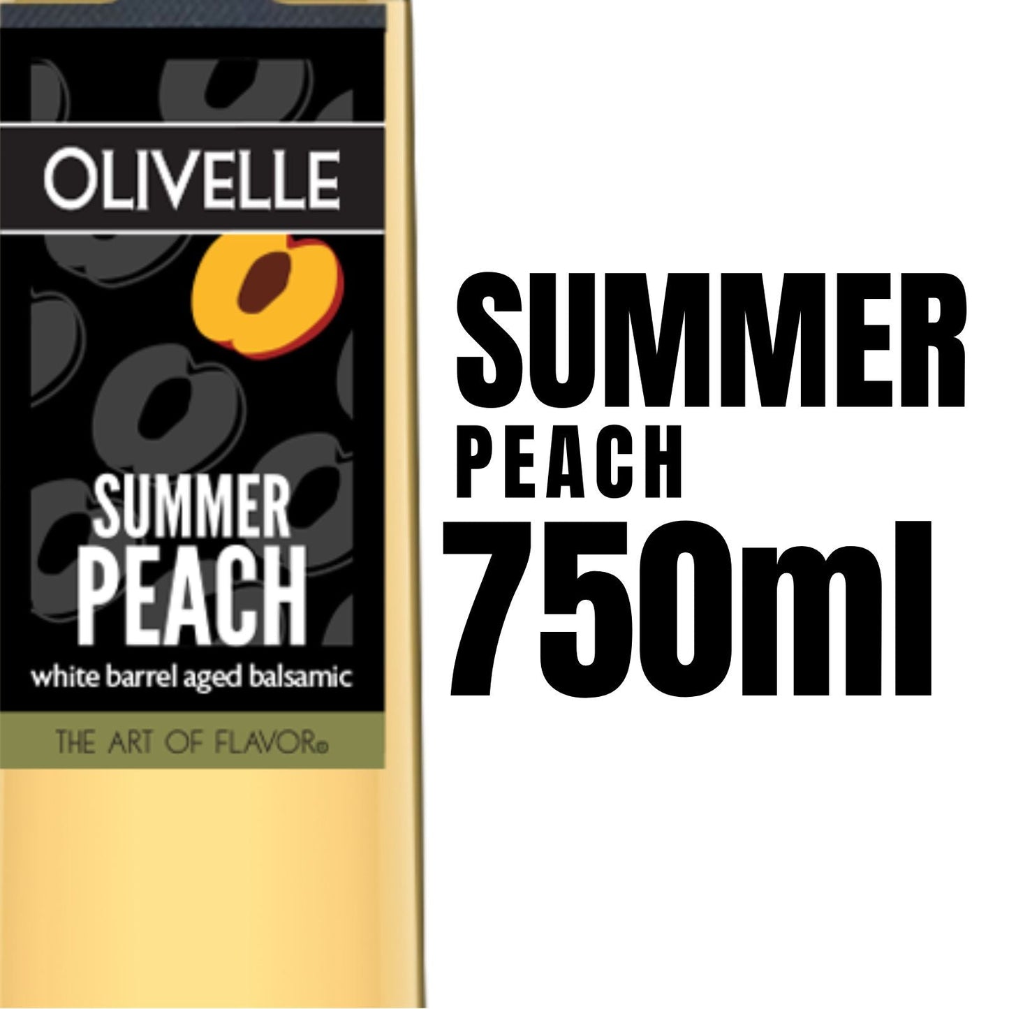 Olivelle Summer Peach - 750ML 10666 Olivelle Oil and Vinegar CDA Gourmet 750ml Balsamic 2