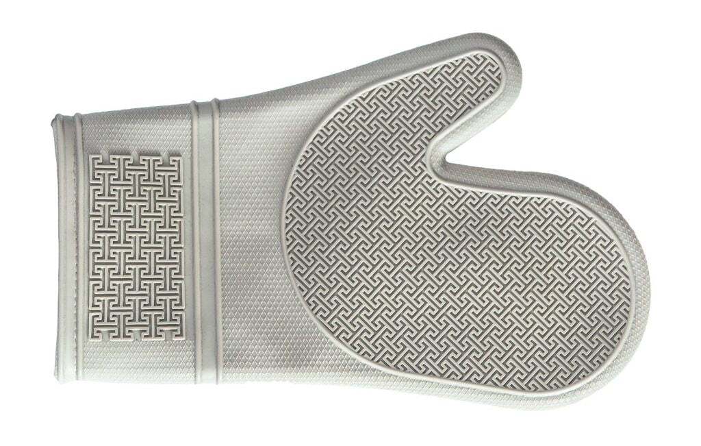 PortStyle Silicone Oven Mitt - Beige 773463171432 Kitchen Tools & Utensils CDA Gourmet Beige Gadgets and Utensils 1