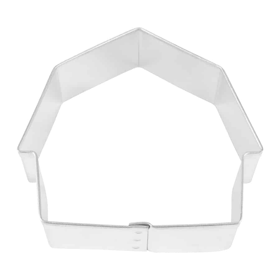 R & M Barn Cookie Cutter 3.25" 071581013208 Cookie Cutters CDA Gourmet Barn cookie 1