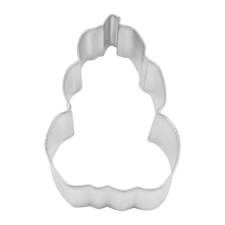 R & M Stacked Pumpkin Cookie Cutter - 4 Inch 071581080248 Cookie Cutters CDA Gourmet Cookie Cutter Fall 1