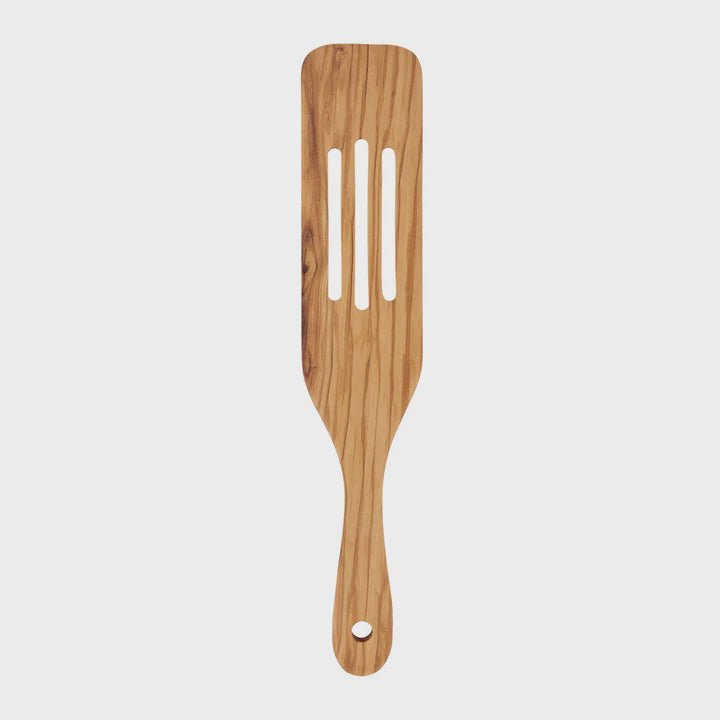 RSVP Olive Wood Slotted Spurtle 053796131908 Kitchen Tools & Utensils CDA Gourmet Cooking Utensil Gadgets and Utensils 1