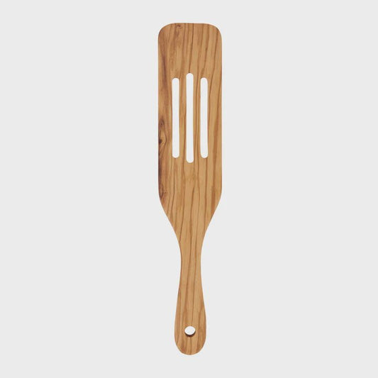 RSVP Olive Wood Slotted Spurtle 053796131908 Kitchen Tools & Utensils CDA Gourmet Cooking Utensil Gadgets and Utensils 1
