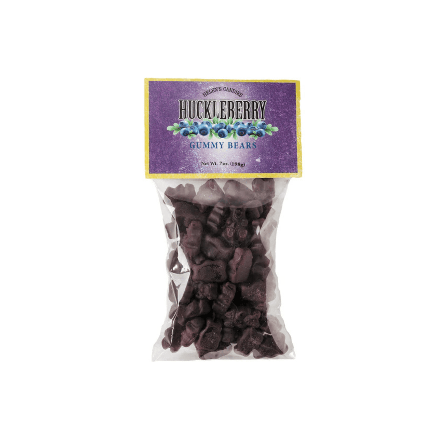 Spokandy Huckleberry Gummy Bears 644070250264 Candies CDA Gourmet Bear Gummy 1