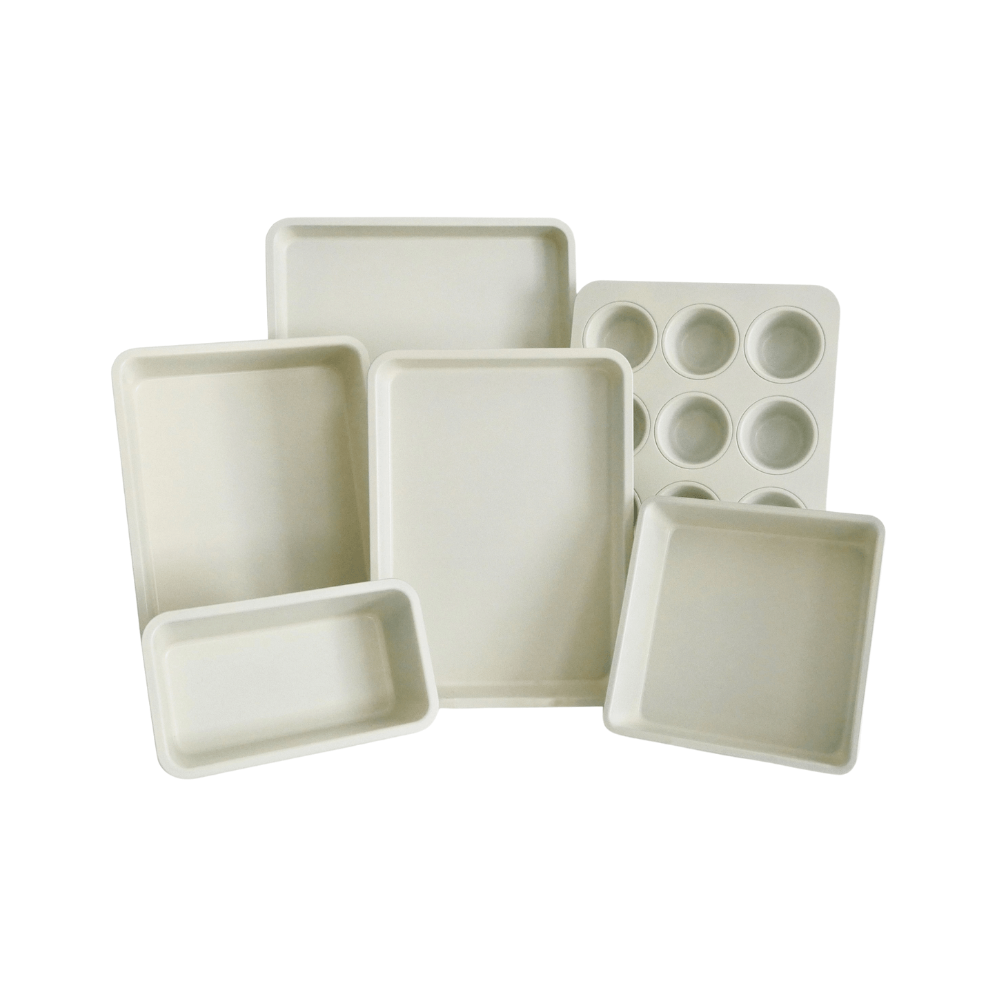USA Pan Ceramic Bakeware Set - Non Stick - 6 Pc 850016288592 Bakeware CDA Gourmet bakeware Ceramic 1