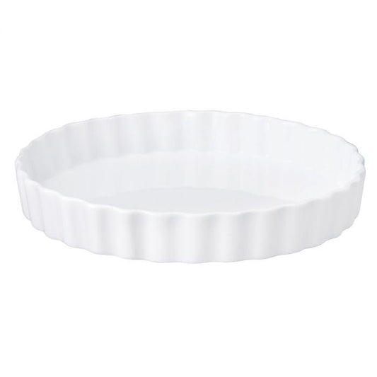 Harold Import Quiche Round 10" 781723980168 Bakeware CDA Gourmet bakeware porcelain 1